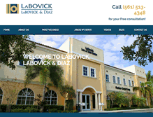 Tablet Screenshot of labovick.com